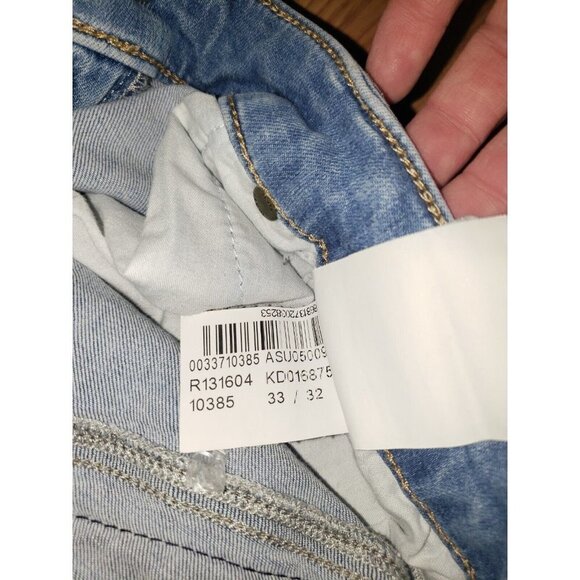 Men's MAVI Jeans 33X32 "Matt Relaxed Straight Leg Distressed - Picture 5 of 6